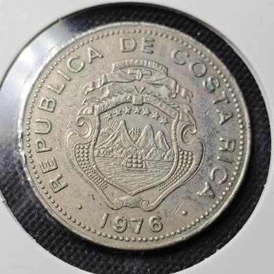 KK钱币收藏小铺  第364场  2月预留时间 周末发货 -  1976哥斯达黎加1科朗