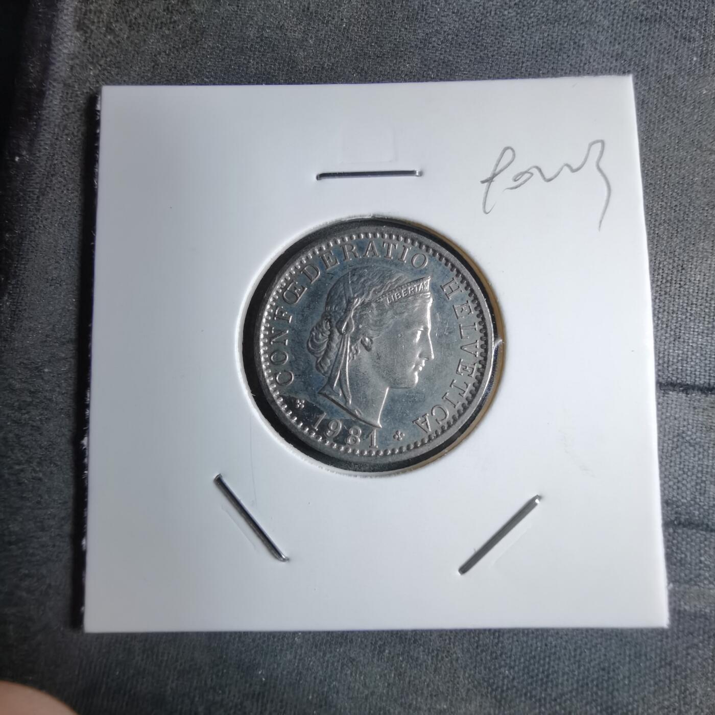 沼泽如烟--第890场 瑞士1981年20分