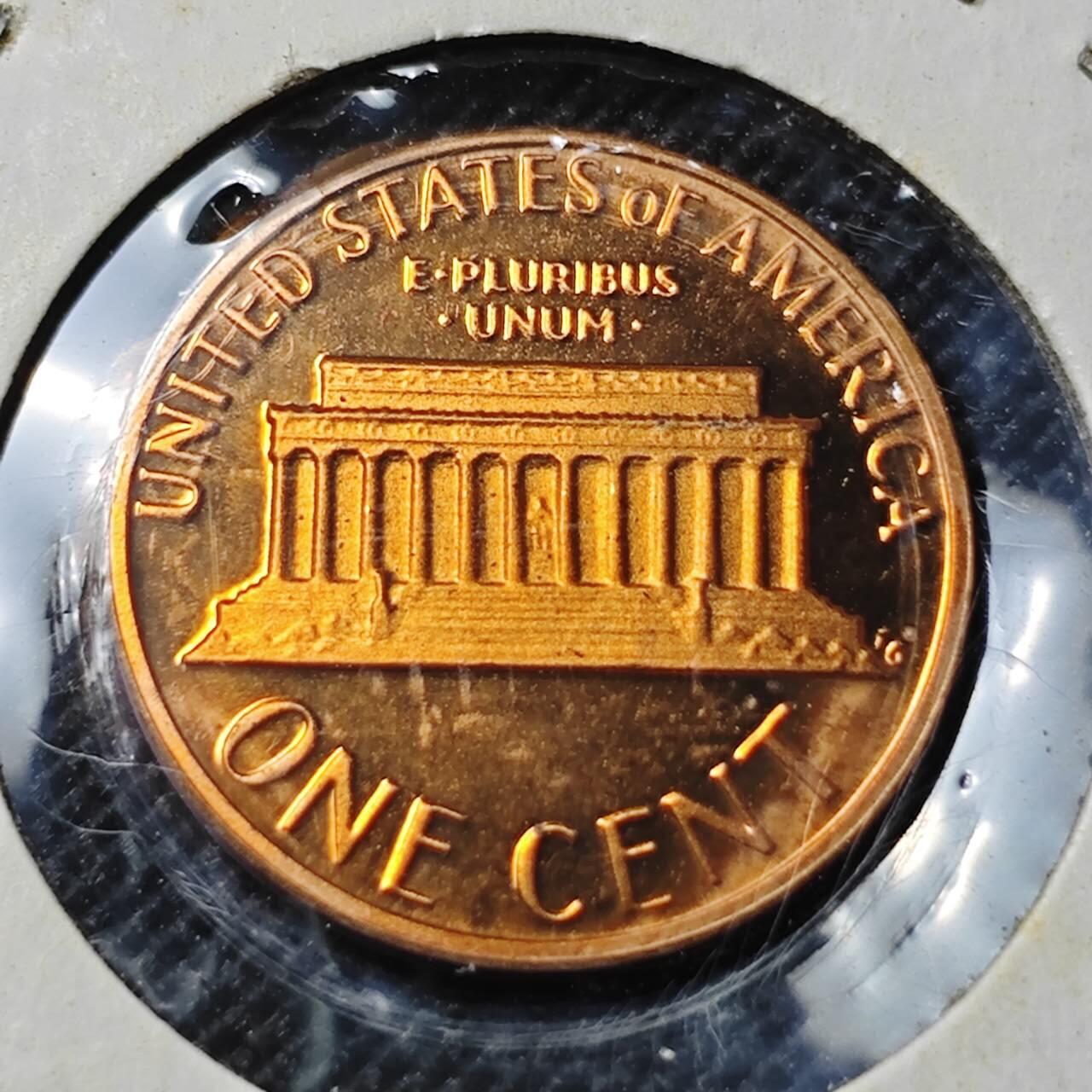 KK钱币收藏小铺  第364场  2月预留时间 周末发货  1983美国1分精制币 好品