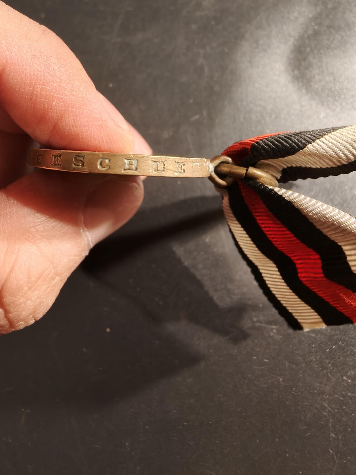 老王徽章第161期 德国普法战争奖章     带边铭    一线作战人员版本