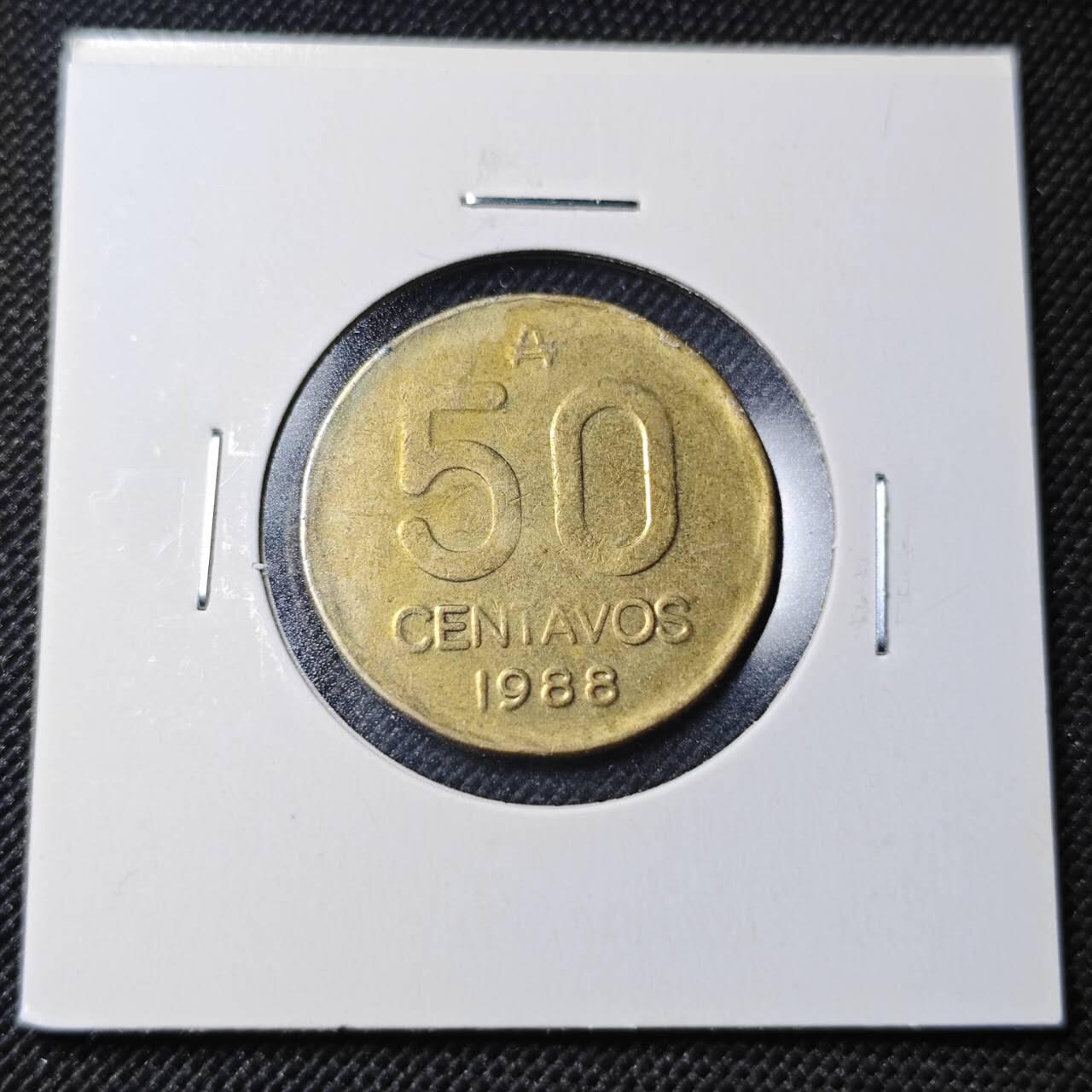 KK钱币收藏小铺  第364场  2月预留时间 周末发货  阿根廷50分