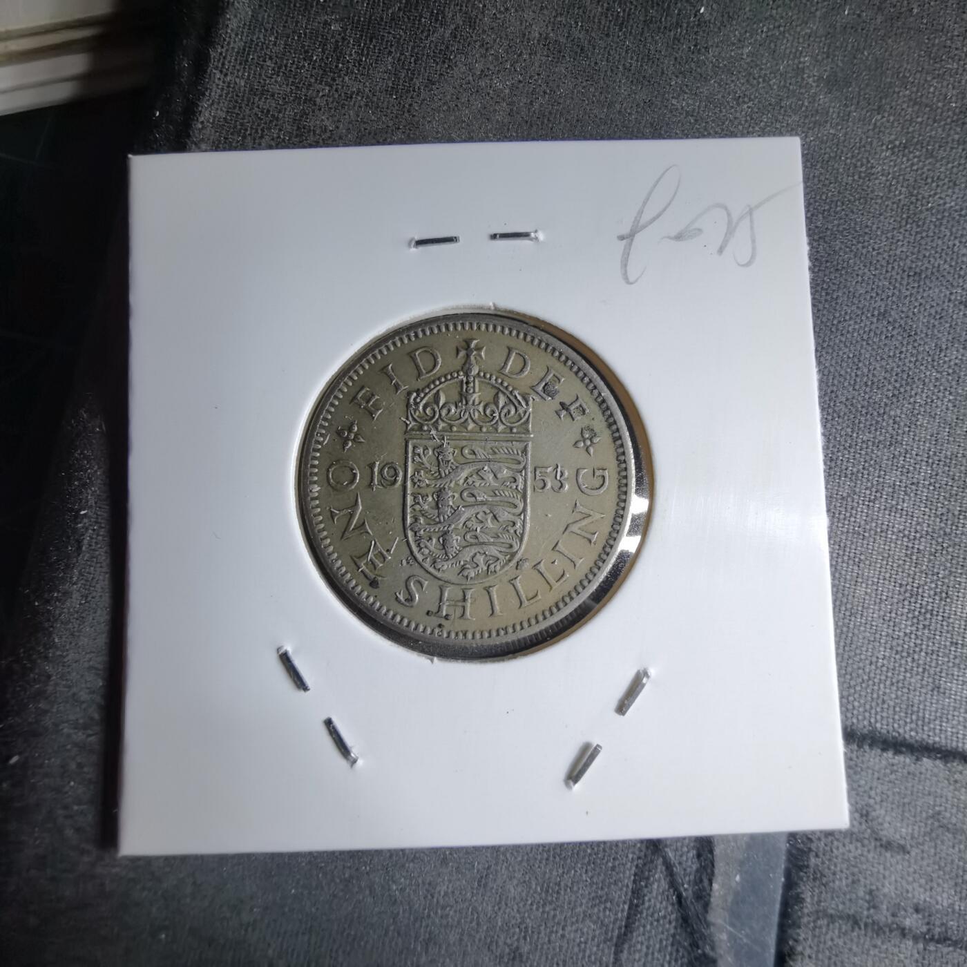 沼泽如烟--第890场 英国1953年1先令