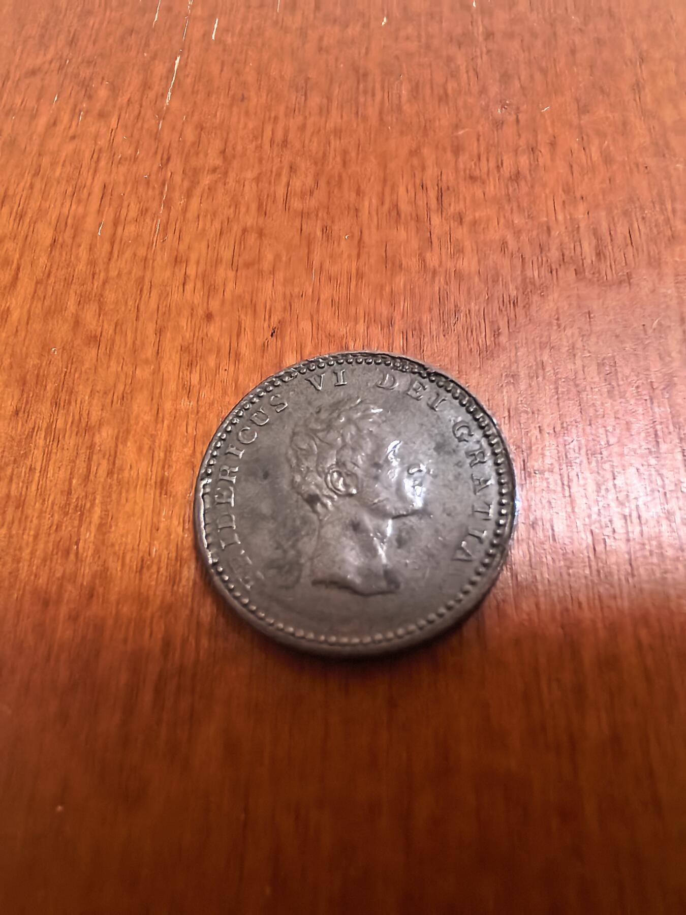 长老汇蛇年精选第七十场拍卖 1812丹麦弗雷德里克六世3S铜币，原光