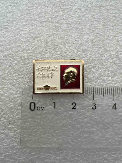 真品毛主席像章纪念章 - 真品毛主席像章