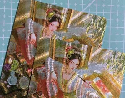 C先生卡牌 第15期 元集纪·刷子签·罐儿签·毒瘤签(持续收拍品中...) - 【粗闪】燎原×刷子《人间传》聘娘 双服饰