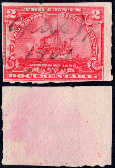 洪涛臻品批发群 精选邮票限时拍卖第1158期  - 美国1898年战列舰税票 销票【图2售价25-39】