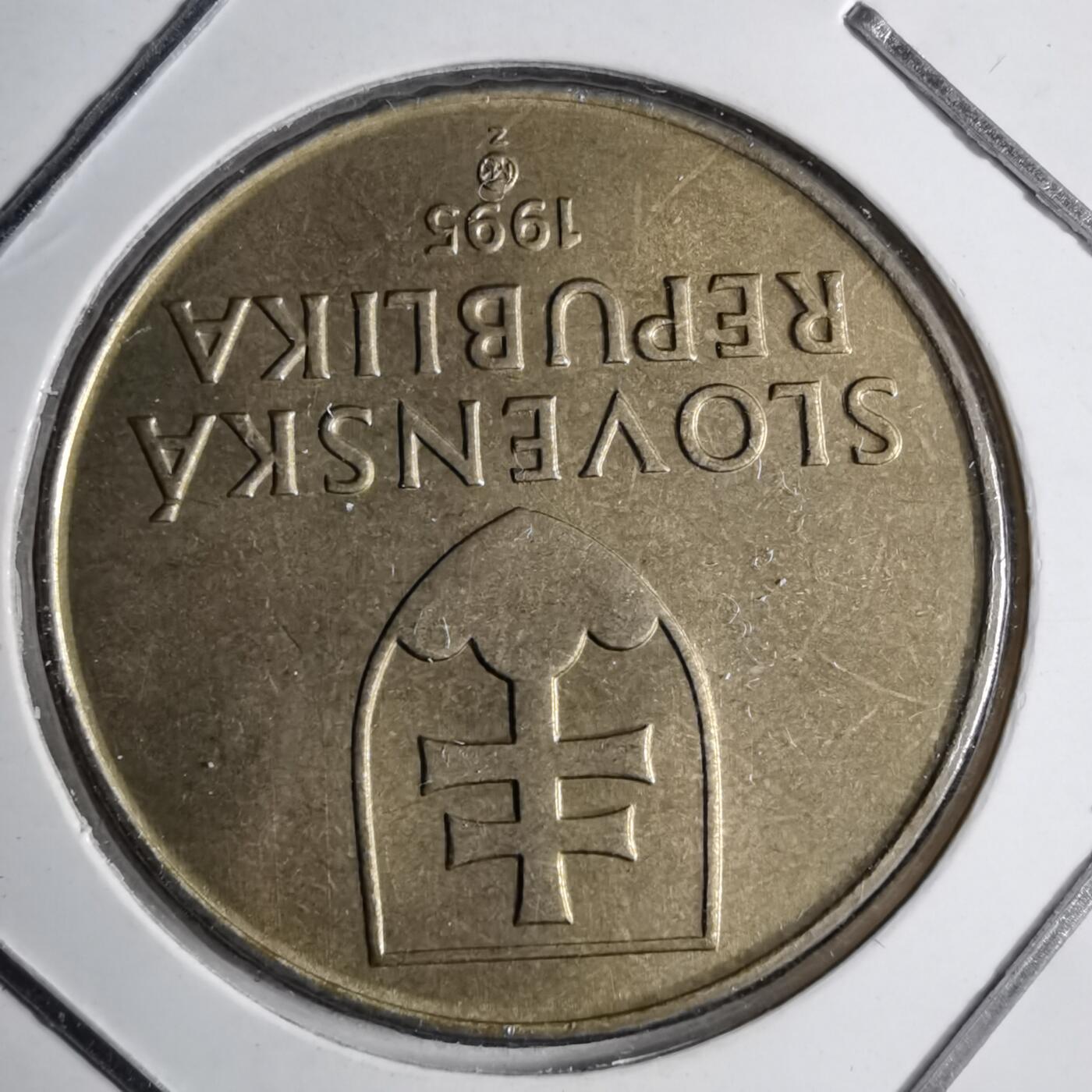 沼泽如烟--第890场 斯洛伐克1995年10克朗