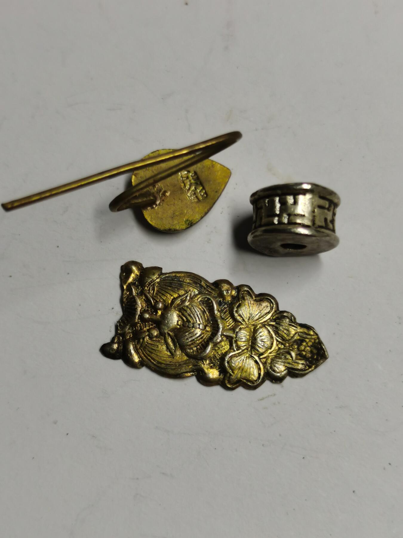 藏珍品阁专场78期 清末民国老银杂件