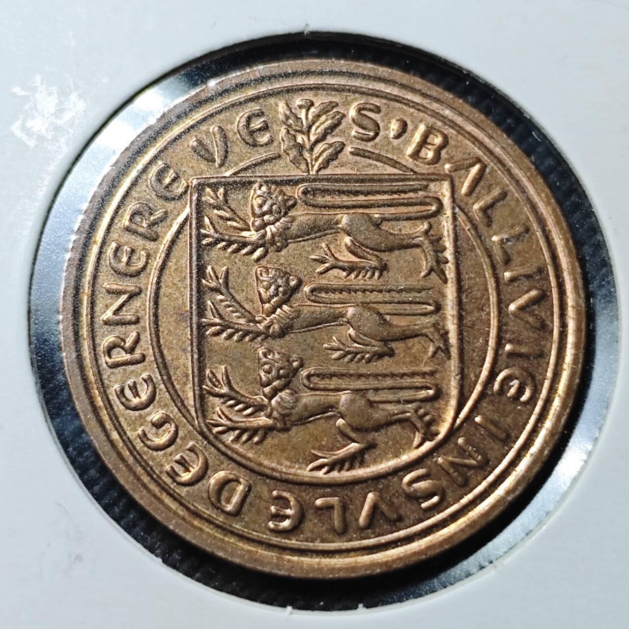 KK钱币收藏小铺  第364场  2月预留时间 周末发货  泽西2便士铜币