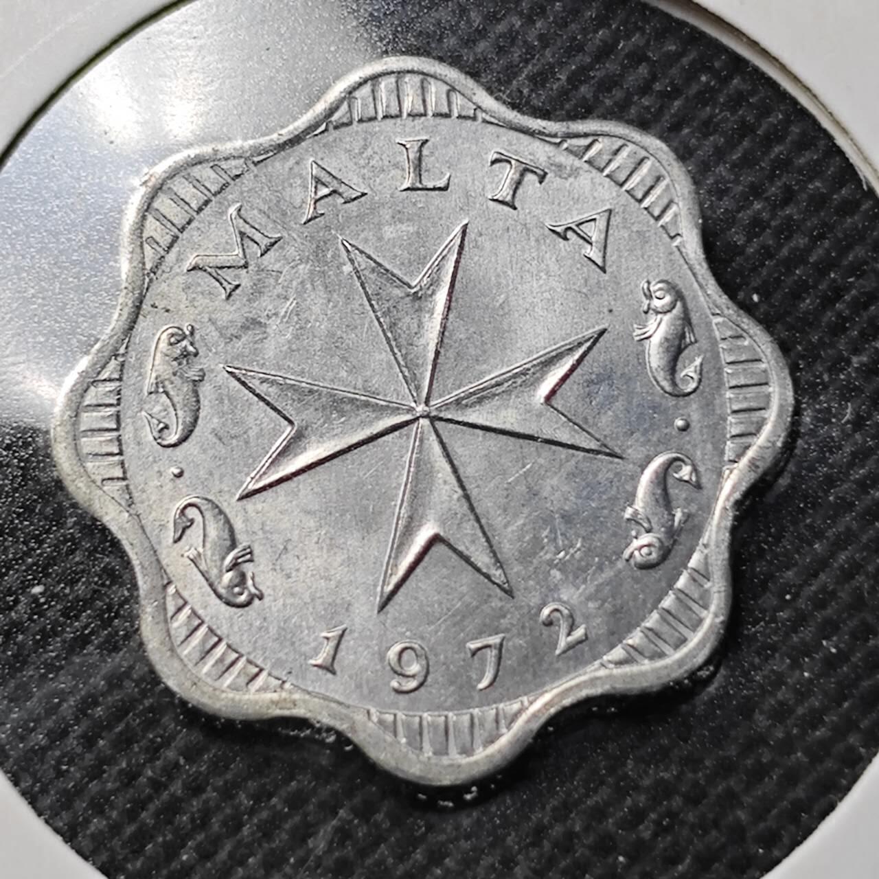 KK钱币收藏小铺  第364场  2月预留时间 周末发货  马耳他2米尔