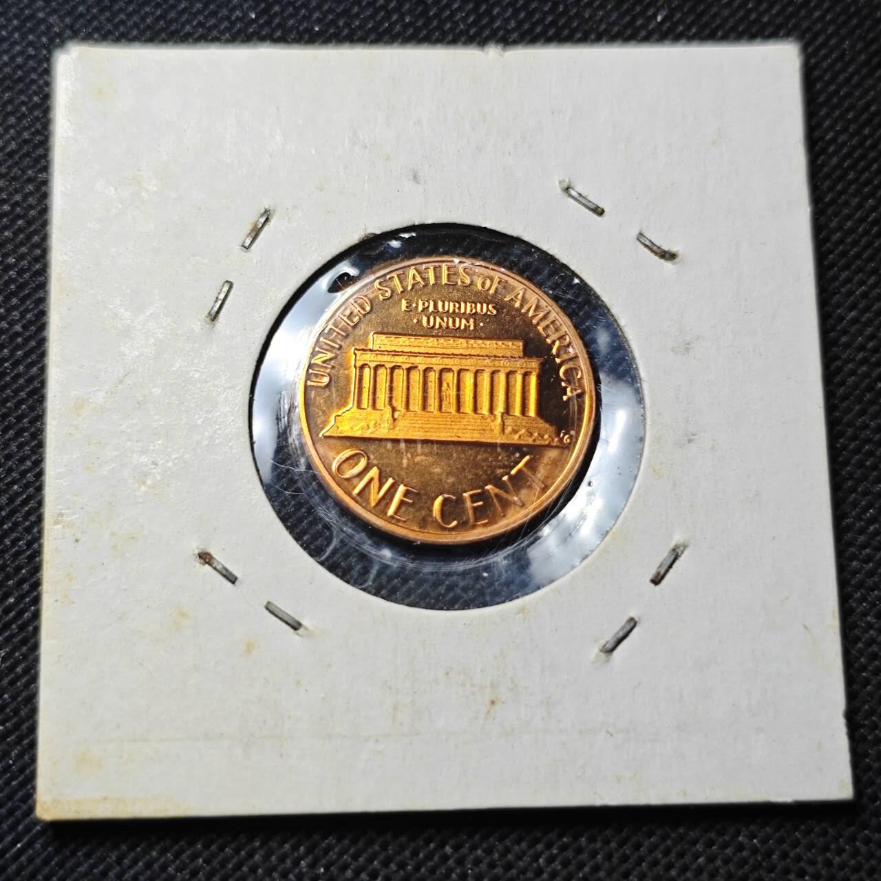 KK钱币收藏小铺  第364场  2月预留时间 周末发货  1983美国1分精制币 好品