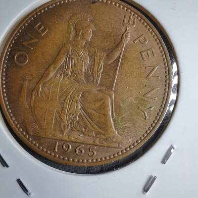 沼泽如烟--第890场 - 英国1965年1便士