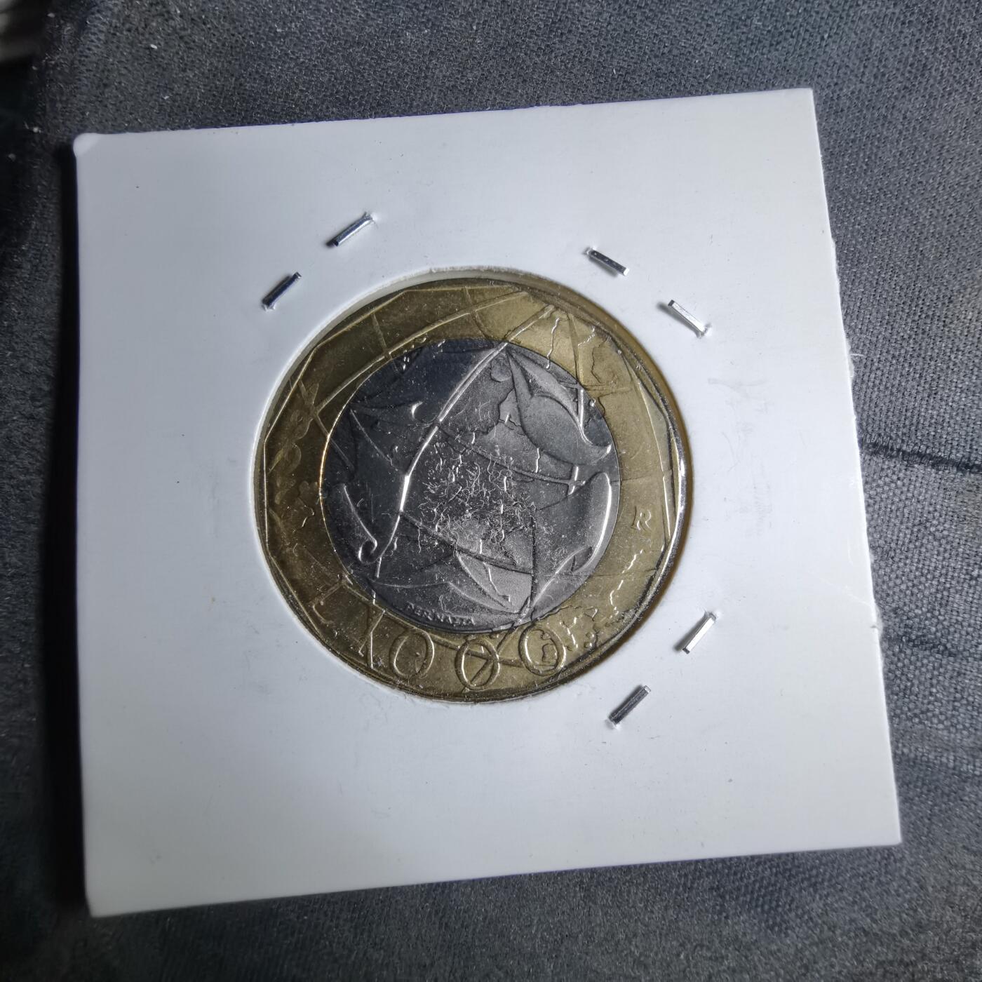 沼泽如烟--第890场 意大利1997年1000里拉