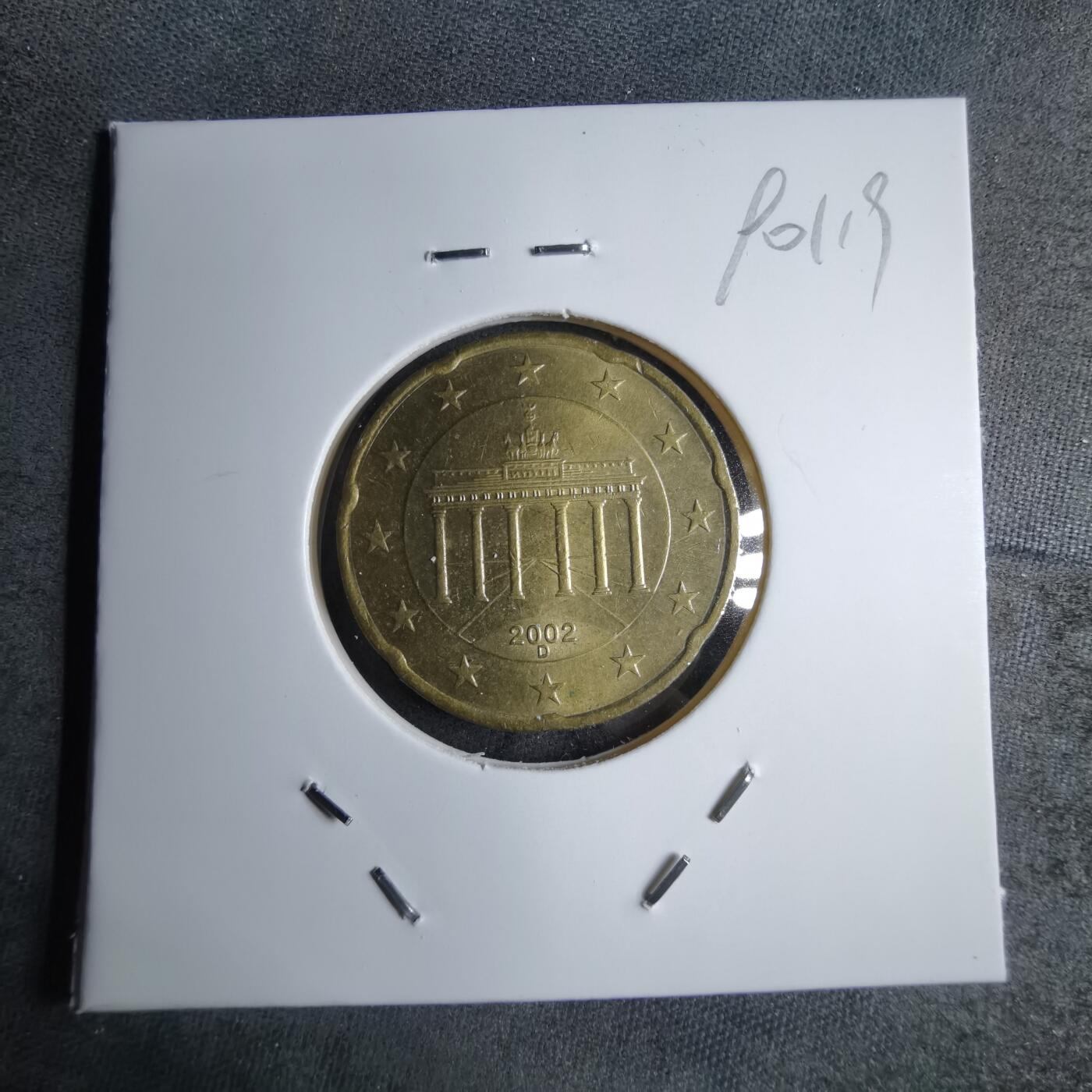 沼泽如烟--第890场 2002年20欧分