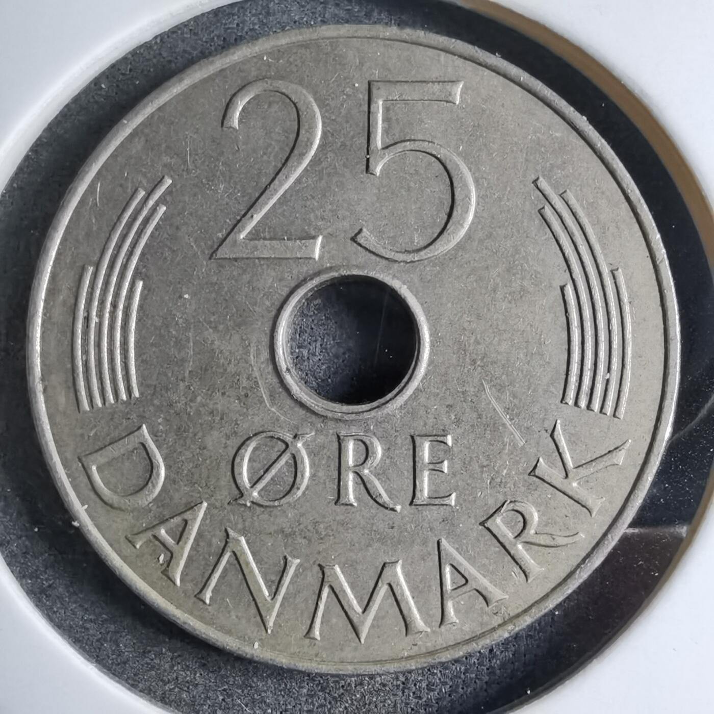 沼泽如烟--第890场 丹麦1986年25欧尔