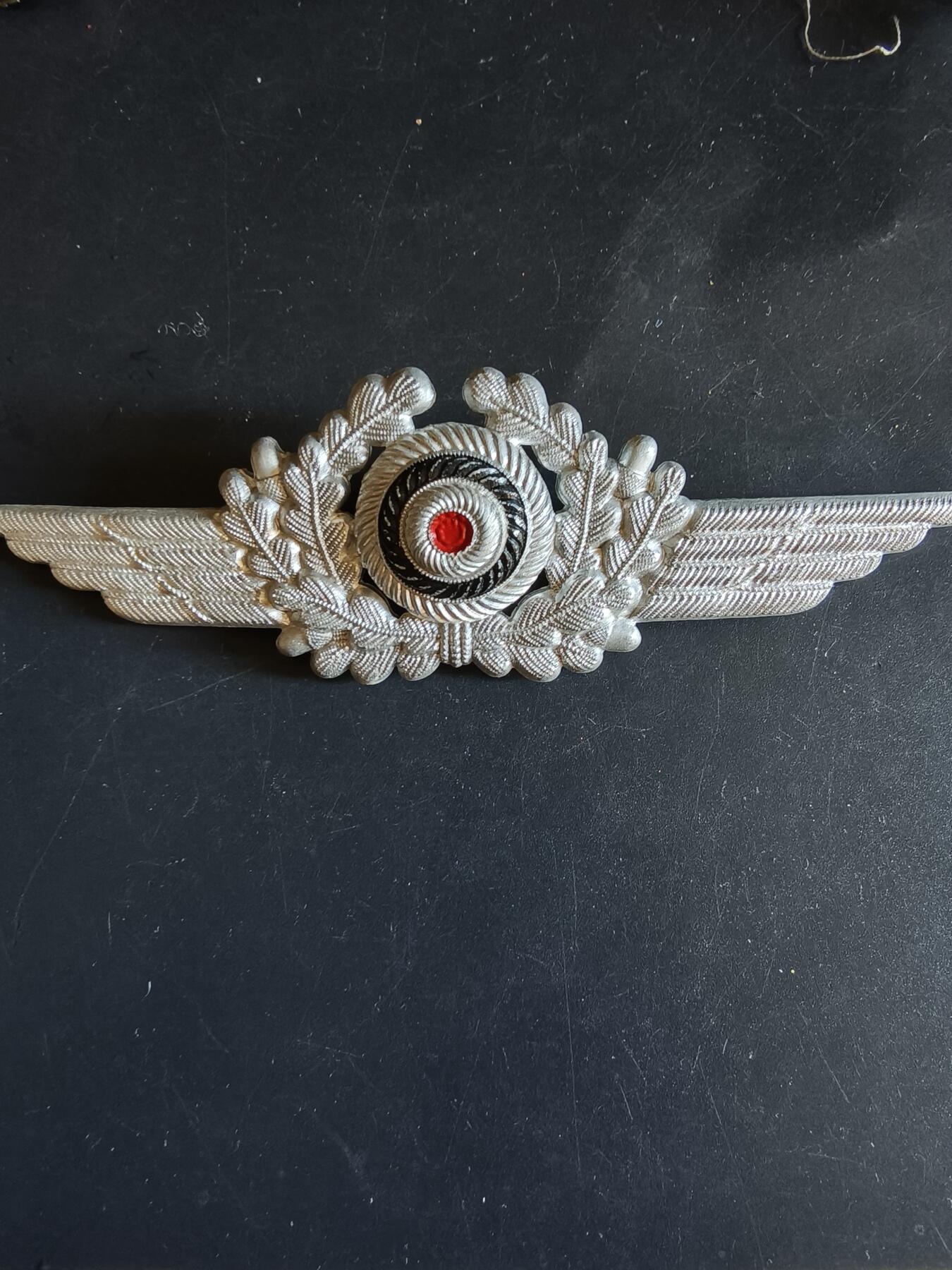 老王徽章第161期 德三空军金属帽徽