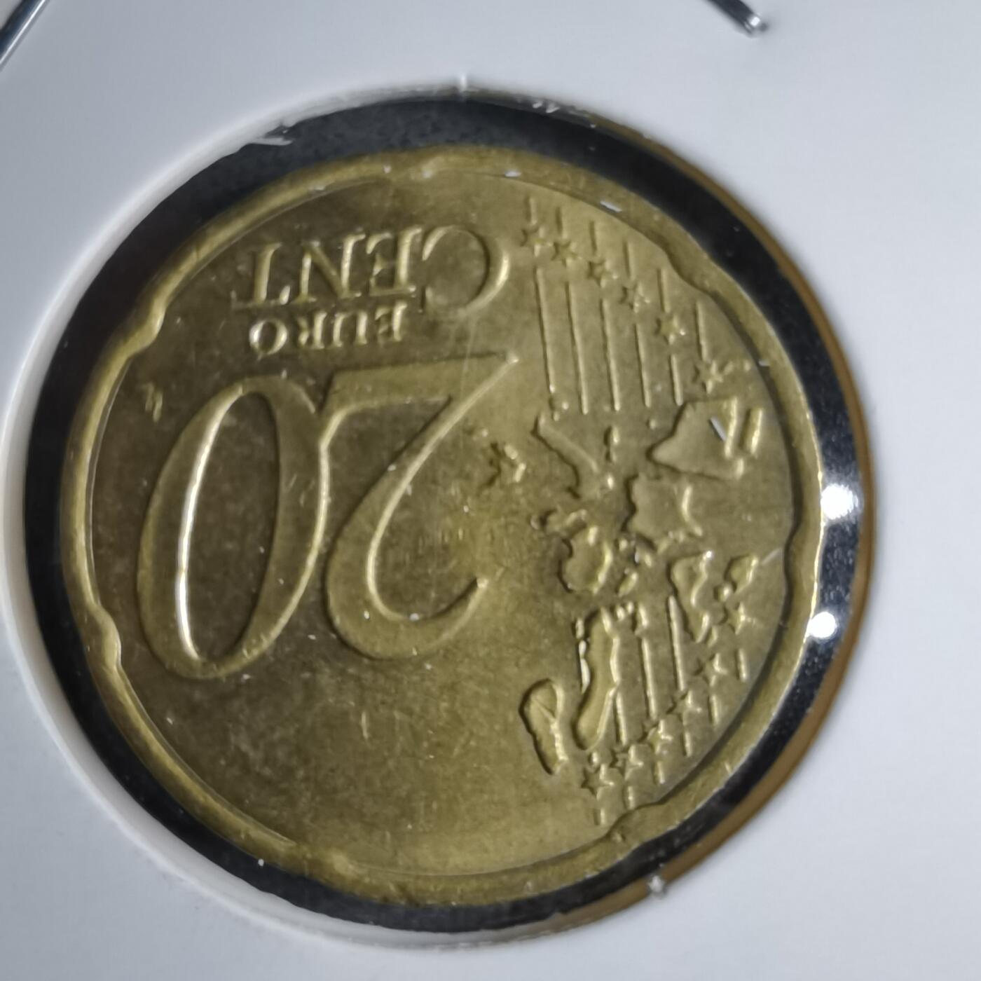 沼泽如烟--第890场 2002年20欧分