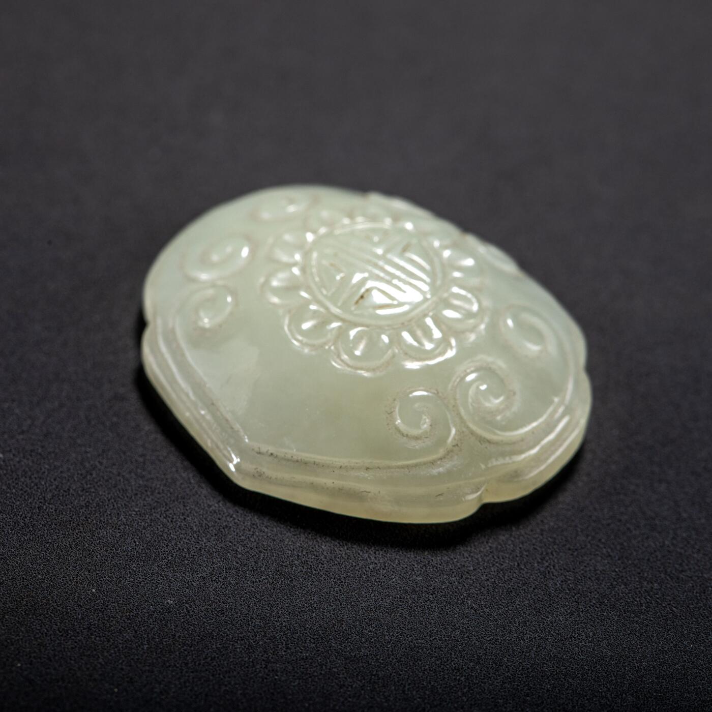 日本大阪雅和auction 2025金秋競賣會第一期 清 玉墜 玉珮 四點 尺寸:尺寸不一x4