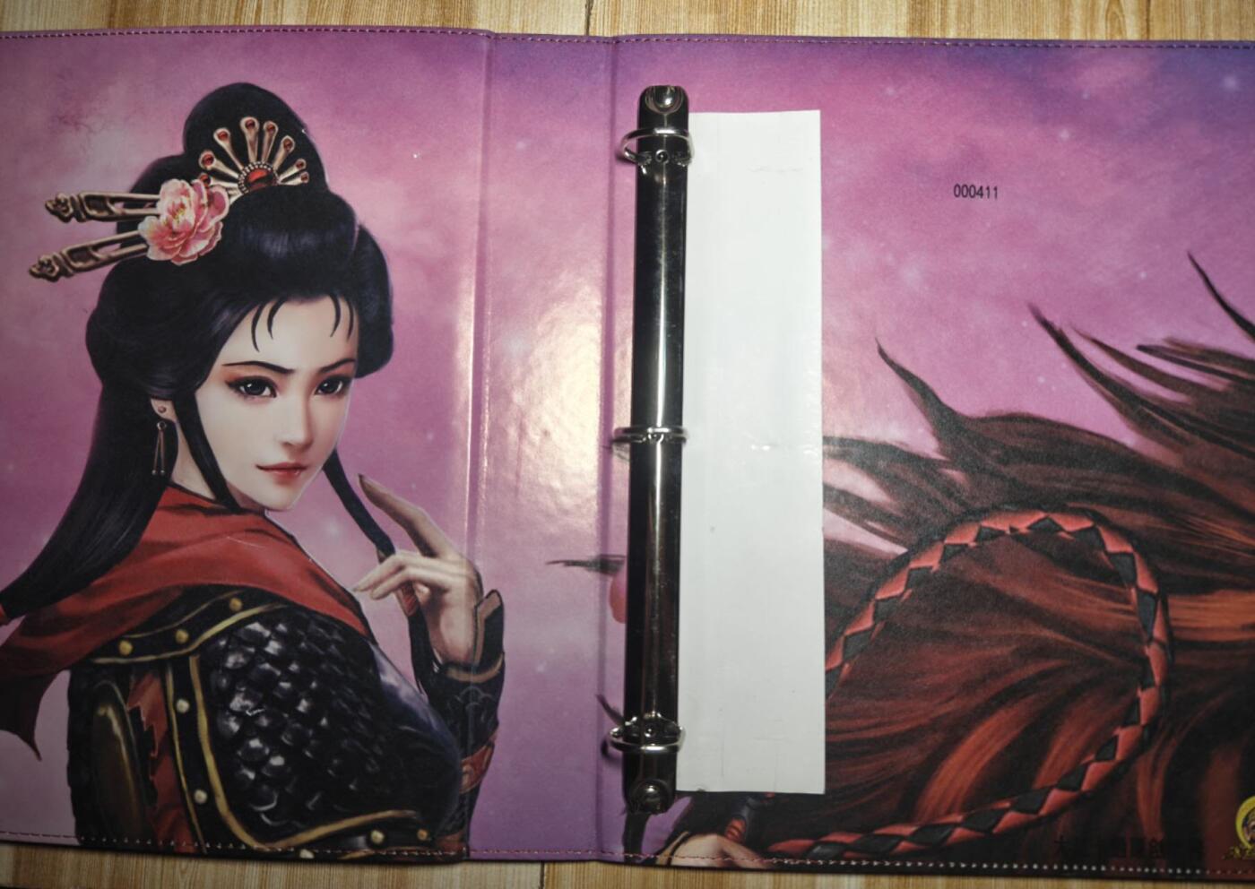 龙虎卡牌第六二场 百里霸场 （无佣金，周六结拍，欢迎送拍） 司马大圣卡通官方九宫绷带卡册（编号411 有使用痕迹 非拉链册）