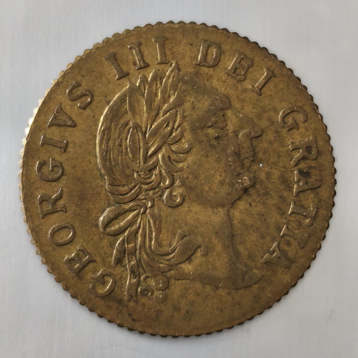 老蟹的宝藏🏴‍☠️ III 英国乔治三世1797年基尼型代币