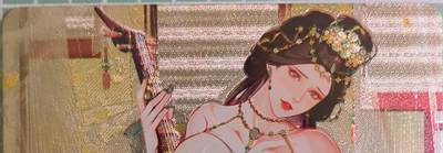 C先生卡牌 第15期 元集纪·刷子签·罐儿签·毒瘤签(持续收拍品中...) - 【粗闪】砖家卡牌《艳绝天下》大乔