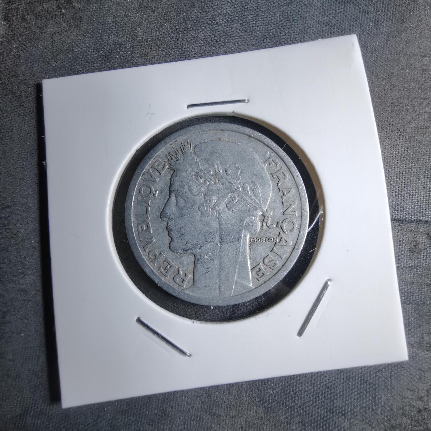 沼泽如烟--第890场 法国1945年2法郎