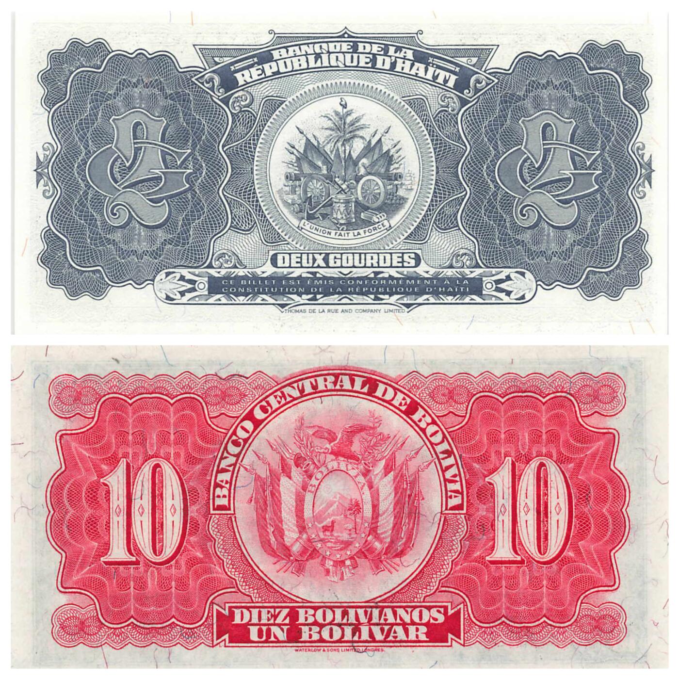 小福收藏拍卖第197期 裸钞场 本期有多张豹子号靓号 百慕大03年50元纪念钞百位号 马来亚和英属婆罗洲开国第一张纸币大冠女王 马来亚 41年1元英王乔六 法属太平洋10000法郎 捷克1000克朗纪念钞千位号  卢森堡 1000法郎  萨尔瓦多样钞 匈牙利 法罗群岛 危地马拉等多国精美纸币