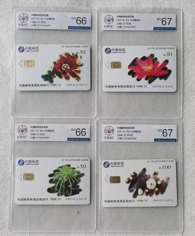 【琪哥网】评级磁卡综合场(106） - 【公博66-67】IC卡中国名花