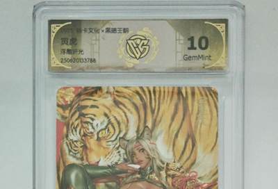 阳大大卡牌拍卖第80期（持续收拍品，周三晚上九点截拍，进群福利早知道）加场加场加场 - 【浮雕折光】焱卡文化 黑暗王朝 寅虎 788