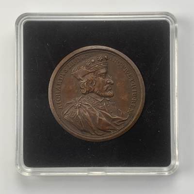 掌中浮雕-藏着的欧洲第040场 - Dasssier英王系列章：理查三世铜章，40mm