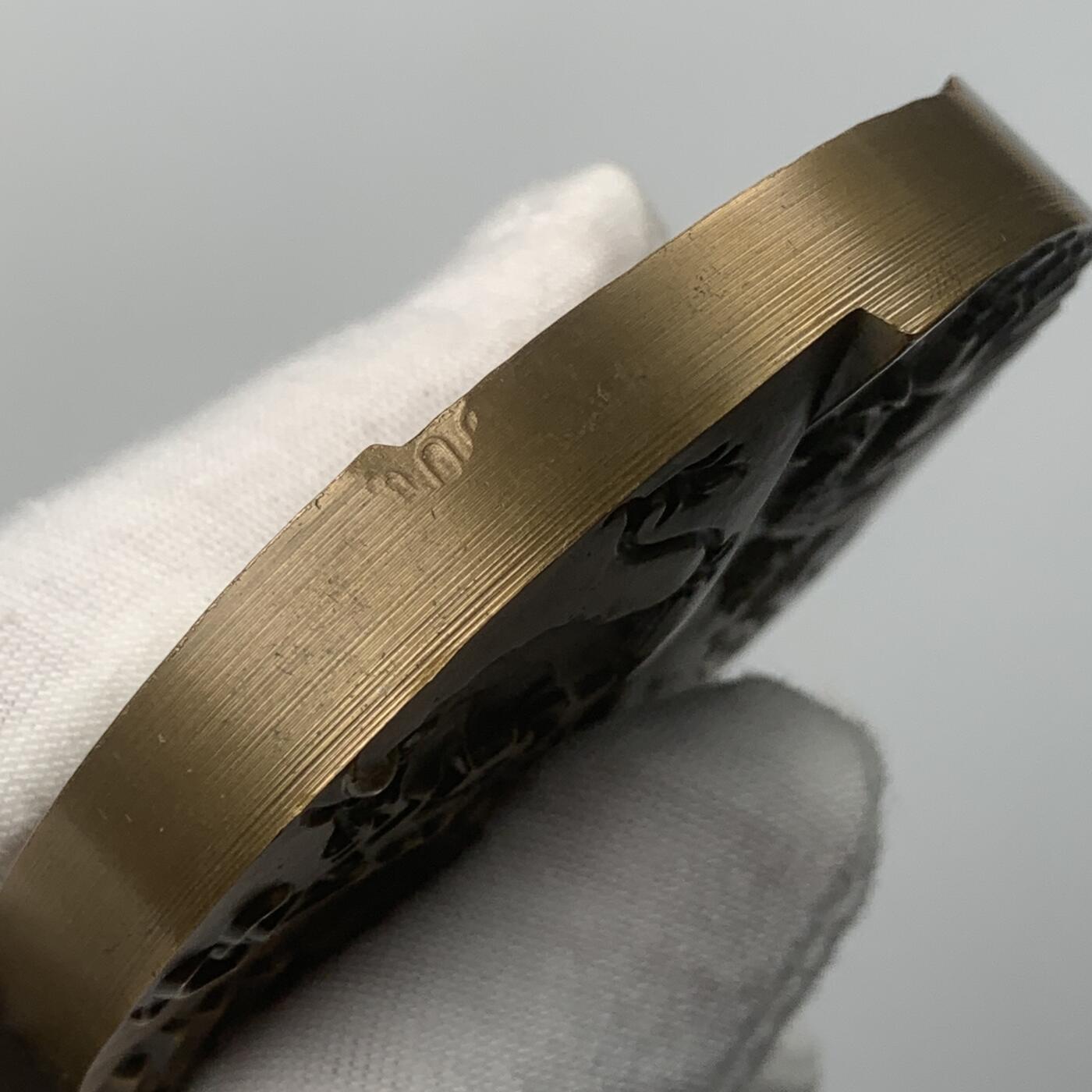 掌中浮雕-藏着的欧洲第040场 1974年冰岛建城1100年纪念，原盒，银章限量发行2000枚，银章（925）70mm/300g，铜章，70mm/310g