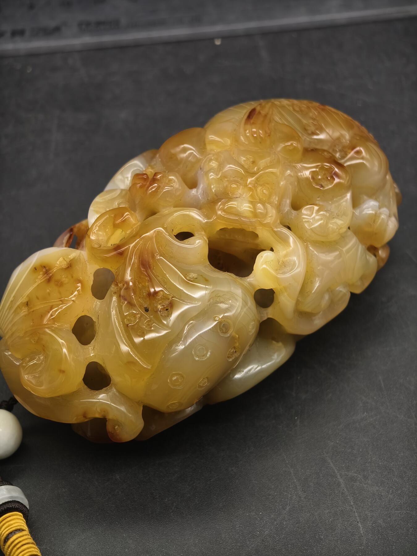 83期回流戒指饰品杂件纪念章丝路钱币专场 手把件