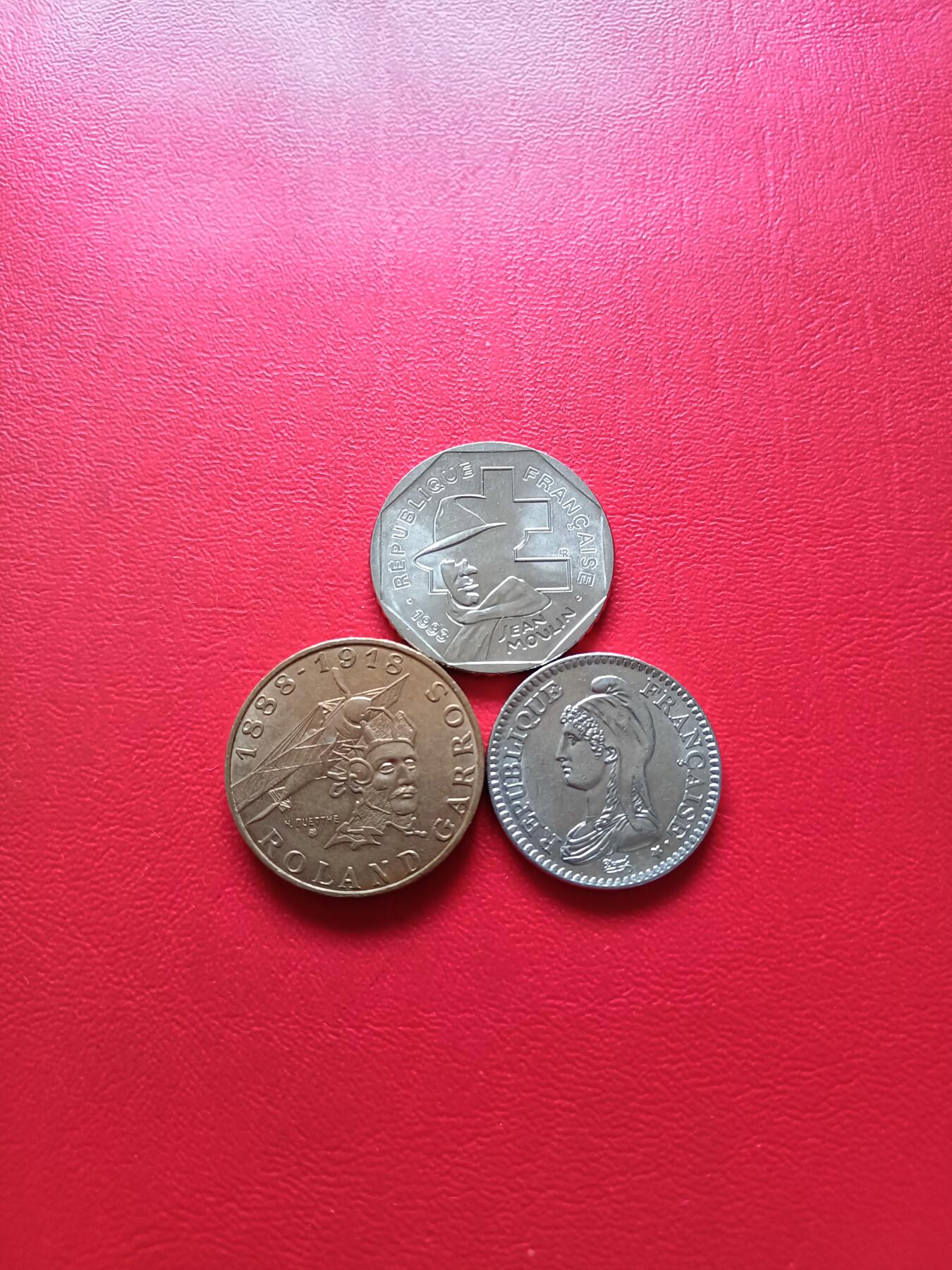 【云涧收藏】第七十七场 法国纪念币3枚