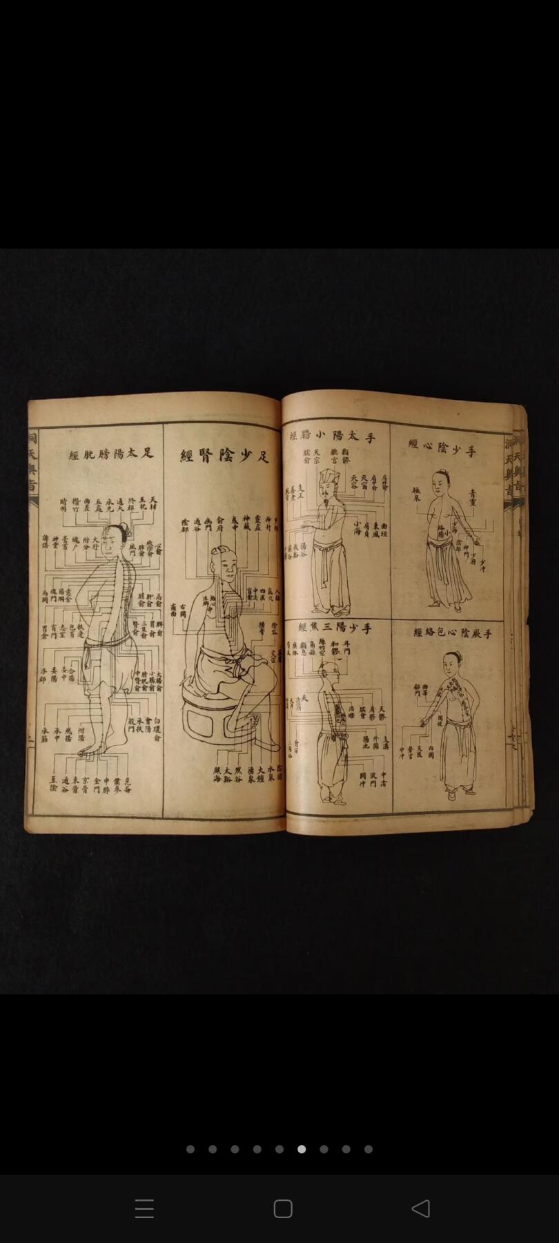 民国六年【洞天奥旨 外科秘錄 附载经络图】全套四册，内容完整无缺。为清代名医陈士铎的外科专著。全书分十六卷，诸症九卷，又有奇方三卷。其对外科疮疡，辩证精当，用法神妙，处方大多屡试屡验，为外科上乘之作！