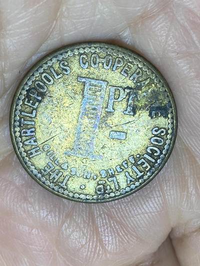 2025年第一百二十二场(总第一百四十八场）外国好品散币(免佣金) - 英国哈特尔浦合作社会代币