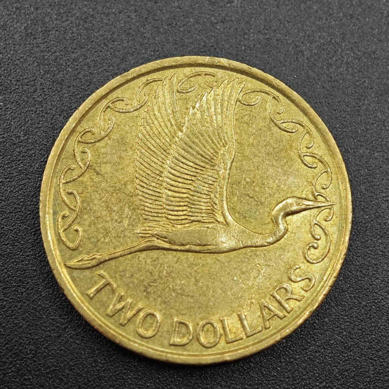 【淘币小摊】实时拍第七百八十八拍   散币小银币场   满百包邮可预留二周 每周一统一发货   新西兰1990年2元铜币