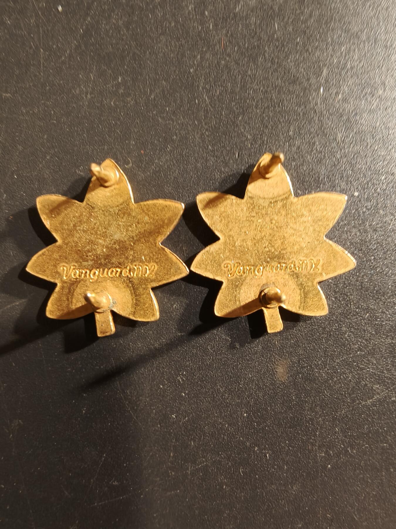 老王徽章第161期 美国海军少校军衔符号一组     先锋厂造