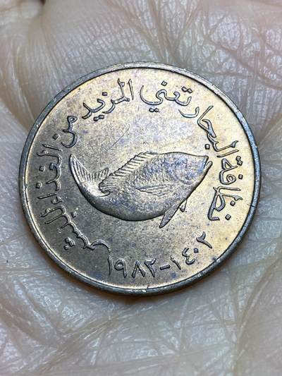 2025年第一百二十三场(总第一百四十九场）外国好品散币(免佣金) 阿联酋🇦🇪1982年5费尔