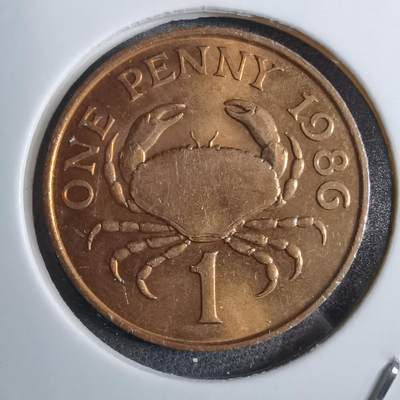 沼泽如烟--第892场 - 根西1986年1便士