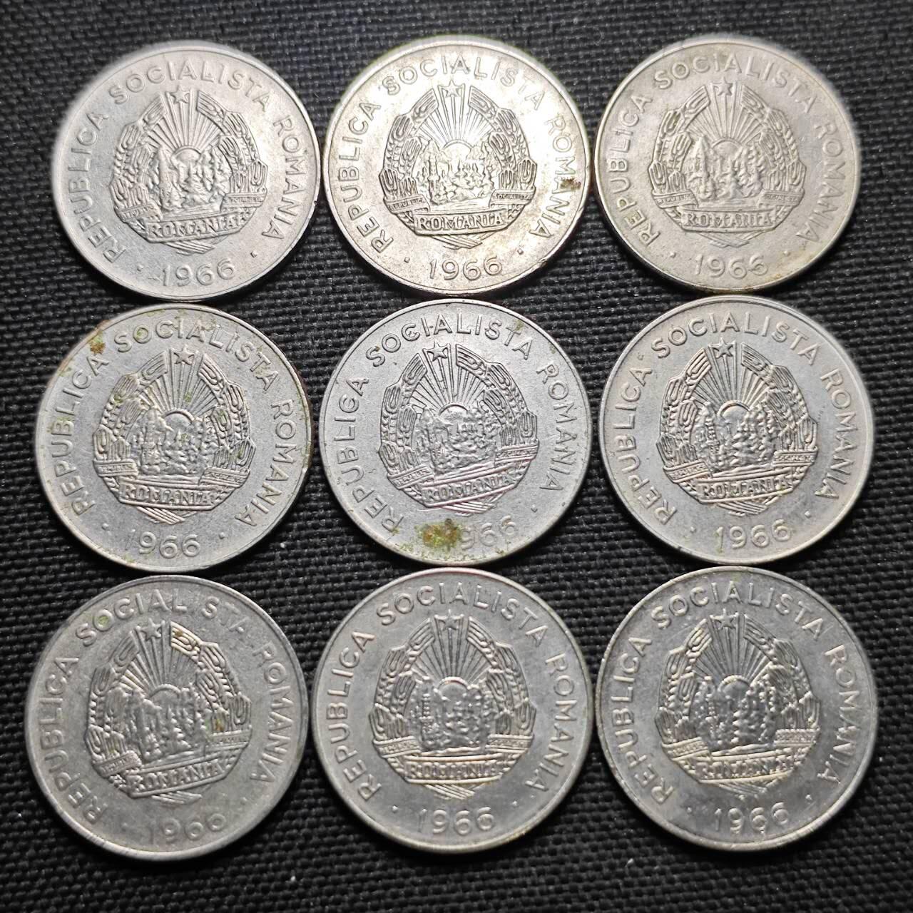 KK钱币收藏小铺  第364场  2月预留时间 周末发货  罗马尼亚一组22枚