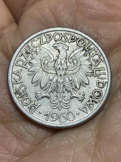 2025年第一百二十三场(总第一百四十九场）外国好品散币(免佣金) 波兰🇵🇱1960年2兹罗提