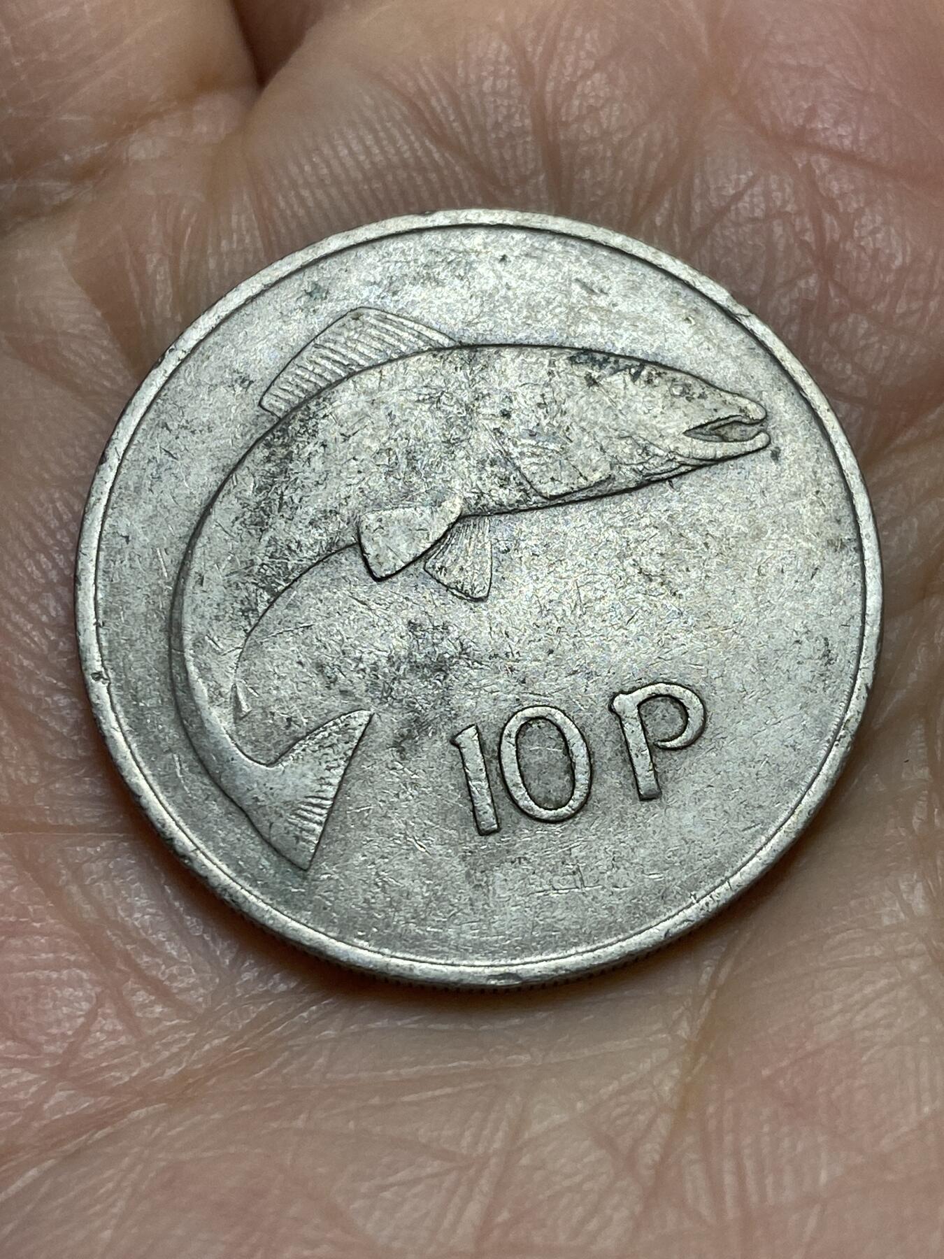 2025年第一百二十三场(总第一百四十九场）外国好品散币(免佣金) 爱尔兰🇮🇪1969年10便士(共和国时期第二套第一版)