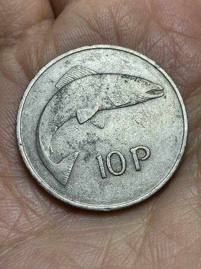 2025年第一百二十三场(总第一百四十九场）外国好品散币(免佣金) - 爱尔兰🇮🇪1969年10便士(共和国时期第二套第一版)