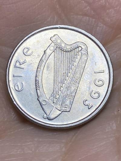 2025年第一百二十三场(总第一百四十九场）外国好品散币(免佣金) 爱尔兰🇮🇪1993年5便士(共和国时期第二套第二版)