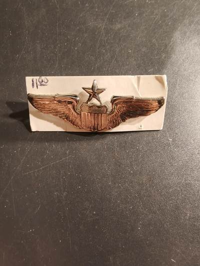 老王徽章第161期 - 美国空军飞行员中级技能章    2英寸