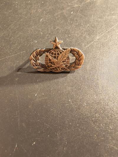 老王徽章第161期 - 美国空军气象学家中级技能章    晚礼服尺寸