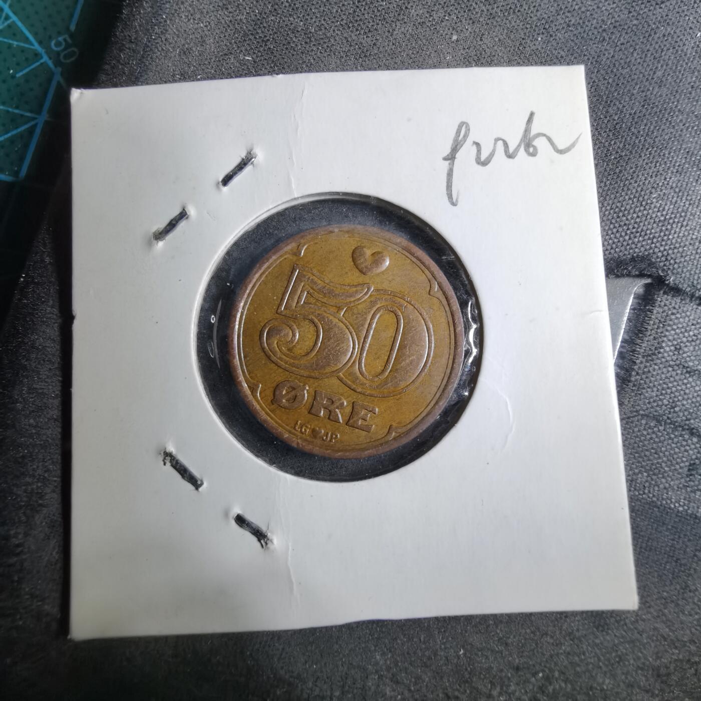 沼泽如烟--第892场 丹麦1990年50欧尔