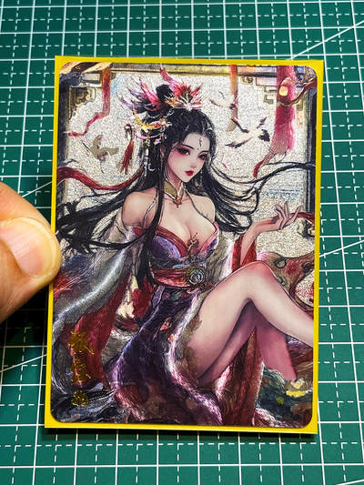 显眼宝36期 11月12日晚21:50截拍 佣金1起 可寄存～ - 闲宅卡牌 墨烬三国 魏甄宓 一枚 半粗 63*88