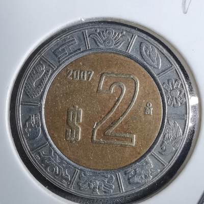 沼泽如烟--第892场 - 墨西哥2007年2比索