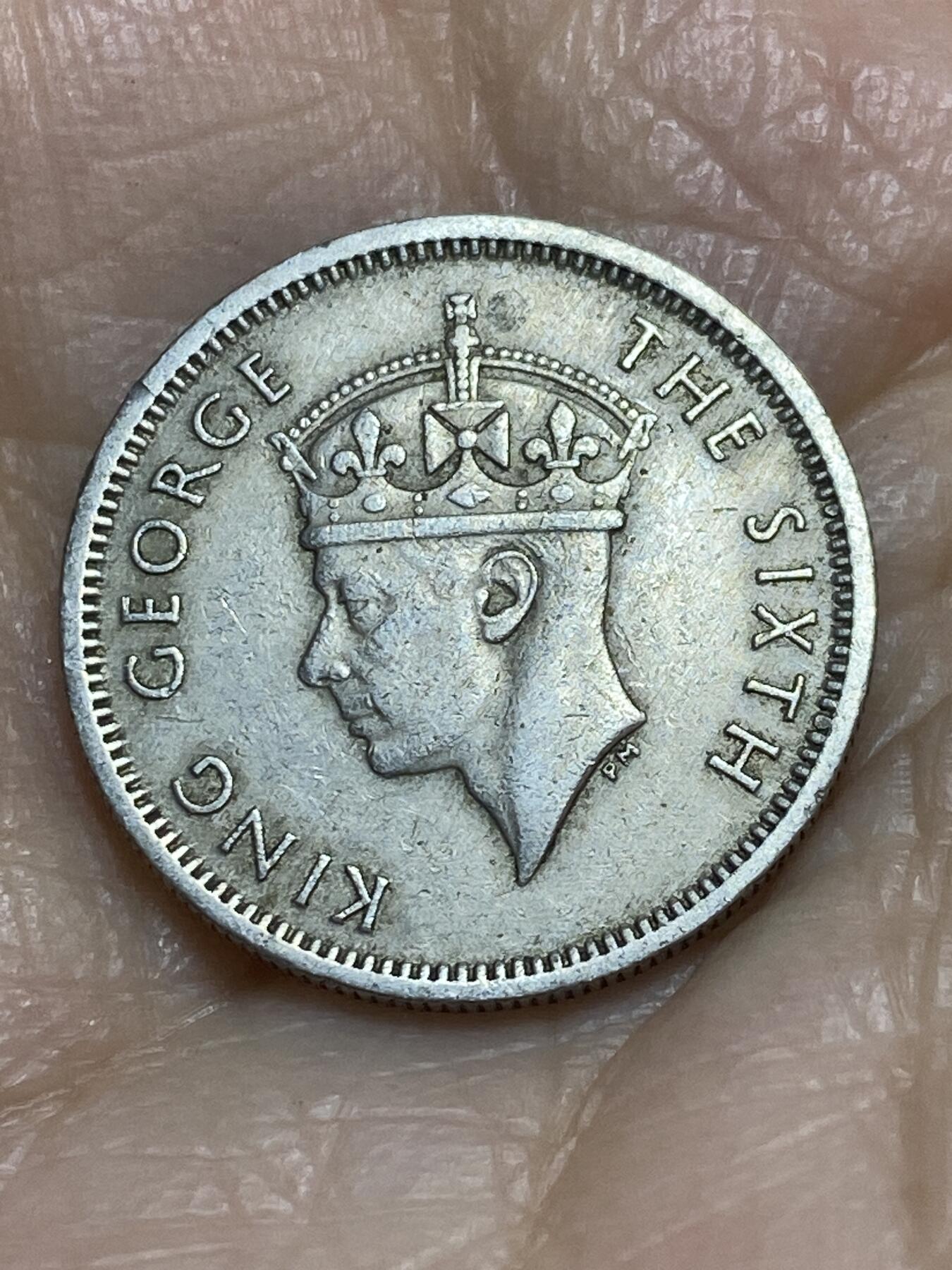 2025年第一百二十三场(总第一百四十九场）外国好品散币(免佣金) 英属马来亚1950年10分(乔治六世第三版，关门年仅发行2年)